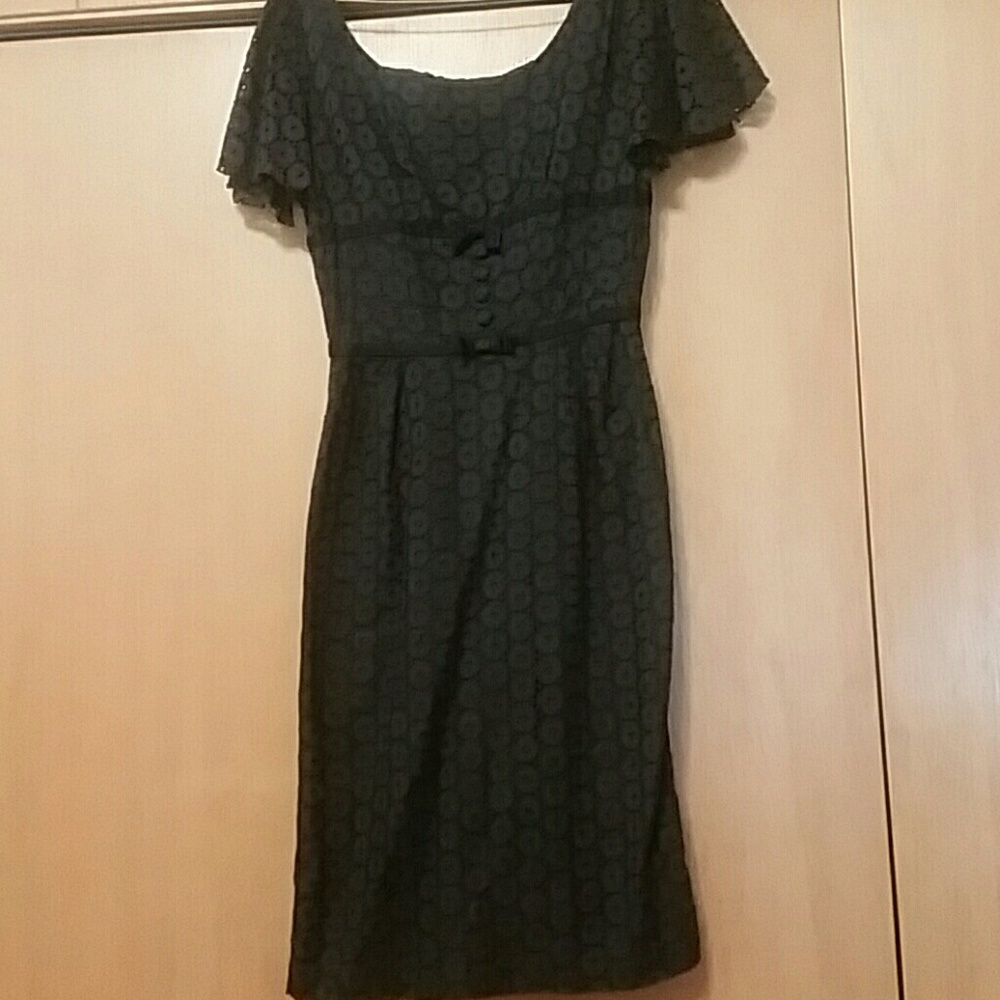 Vintage eyelet dress